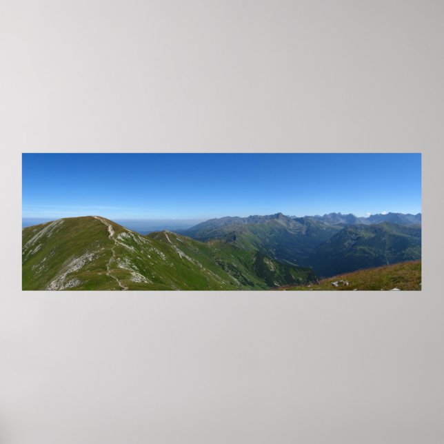 Affiches Vue de Red Peaks Tatras Pologne (Devant)