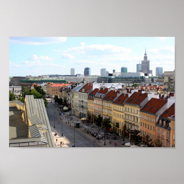 Affiches Vue de Varsovie (Devant)