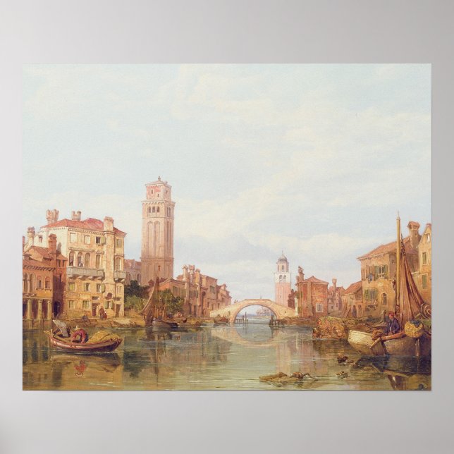 Affiches Vue de Vérone, 1848 (huile sur toile) (Devant)
