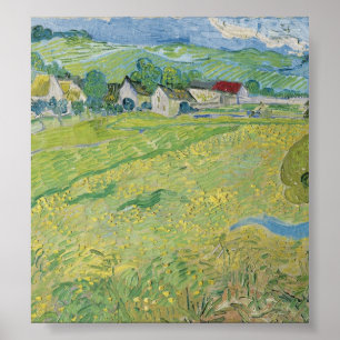 Affiches Vue de Vessenots près d'Auvers par Vincent Van Gog