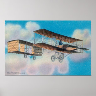Affiches Vue de Voisin BiplaneFrance
