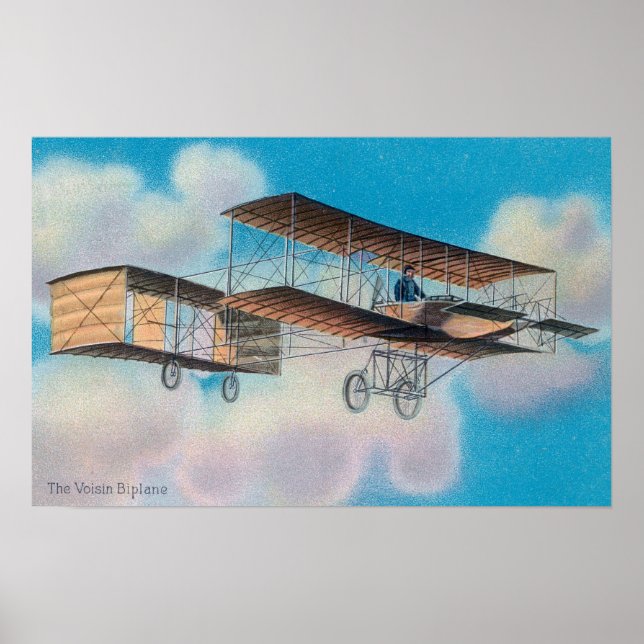 Affiches Vue de Voisin BiplaneFrance (Devant)
