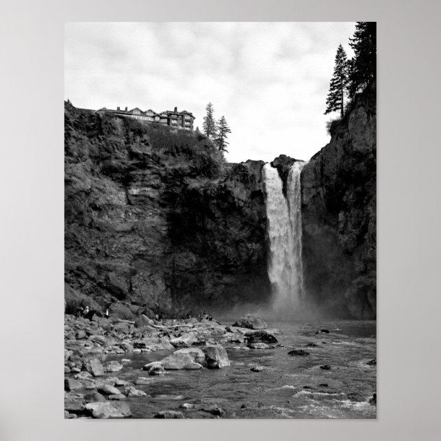 Affiches Vue depuis Below Falls (Devant)