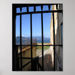 Affiches Vue depuis Inside Alcatraz