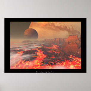 Affiches Vue depuis Io