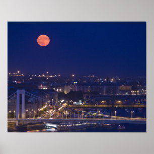 Affiches Vue depuis le bassin des pêcheurs à côté de Matyas