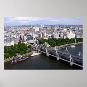 Affiches Vue depuis le London Eye