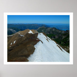 Affiches Vue depuis Schilthorn, Suisse