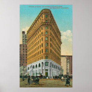 Affiches Vue du Crocker Bldg et du Crocker Nat'l
