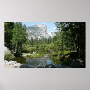 Affiches Vue du lac Miroir dans le parc national de Yosemit