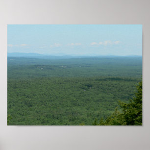 Affiches Vue du Mont Agamenticus, Maine