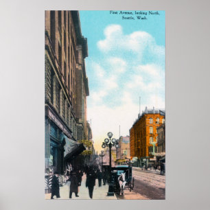 Affiches Vue du nord de première avenue