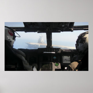 Affiches Vue du pilote