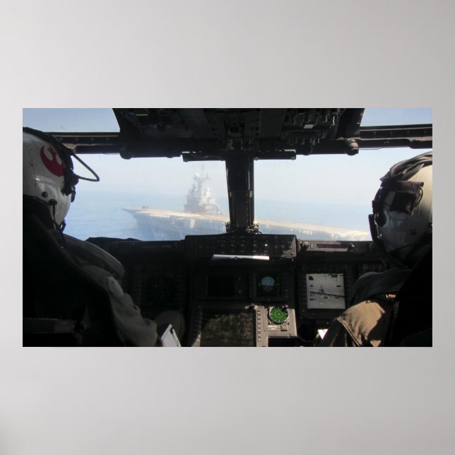 Affiches Vue du pilote (Devant)