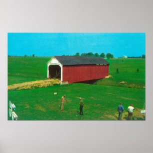 Affiches Vue du pont de Catlin