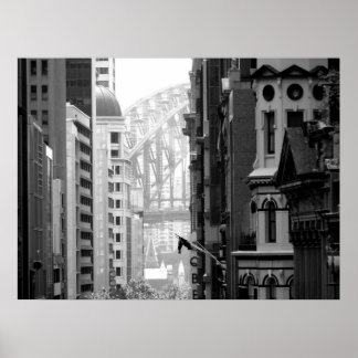 Affiches Vue du pont portuaire 1