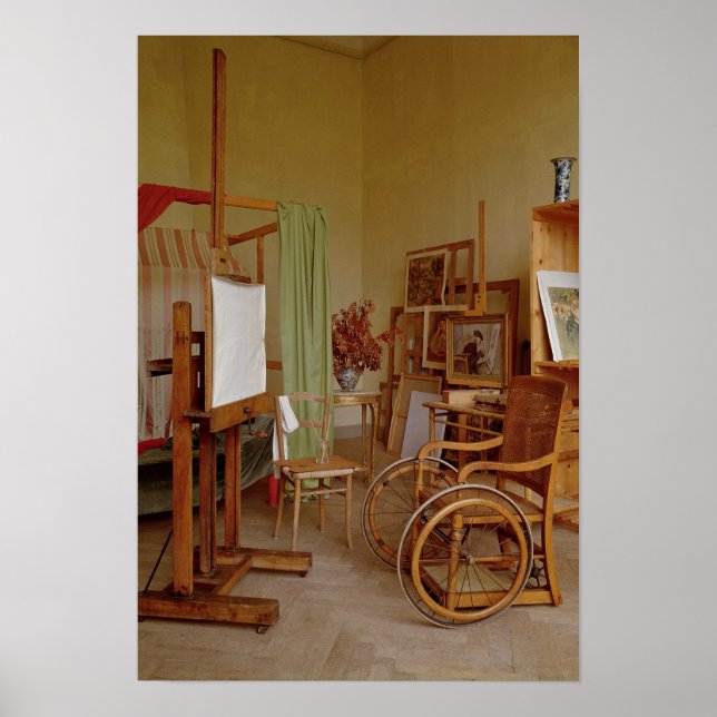 Affiches Vue du studio de Renoir, utilisé depuis 1907 (Devant)