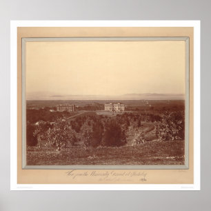 Affiches Vue du terrain de l'Université à Berkeley(1337)