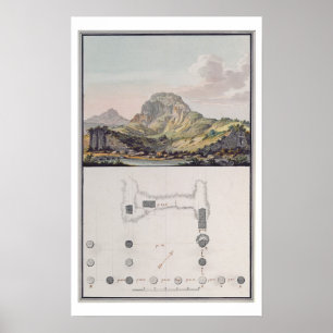 Affiches Vue du théâtre chez Sardis et un plan de l'E/S