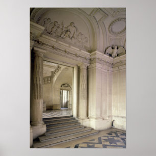 Affiches Vue du vestibule central, construit 1642-51