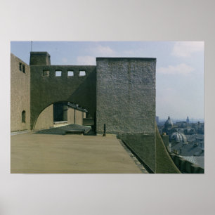 Affiches Vue d'un arc de toit de l'ouest, construit 1897-99