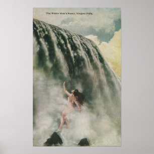 Affiches Vue d'une femme dans les automnes