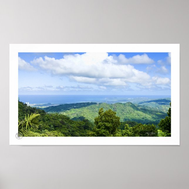 Affiches Vue El Yunque (Devant)