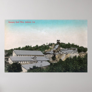 Affiches Vue extérieure de Kennedy Gold MineJackson, CA