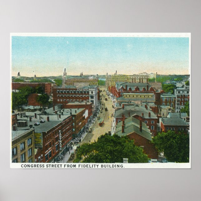 Affiches Vue extérieure de la maison de Longfellow (Devant)