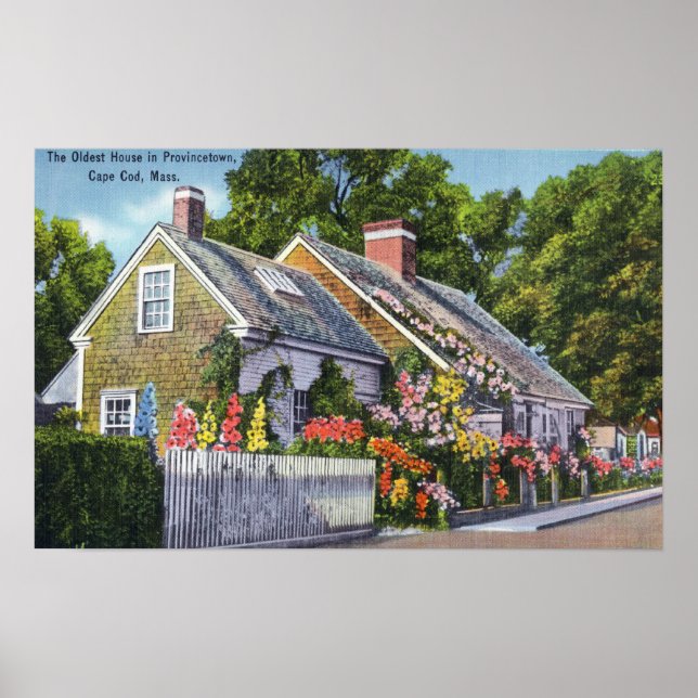 Affiches Vue extérieure de la plus vieille maison de ville (Devant)