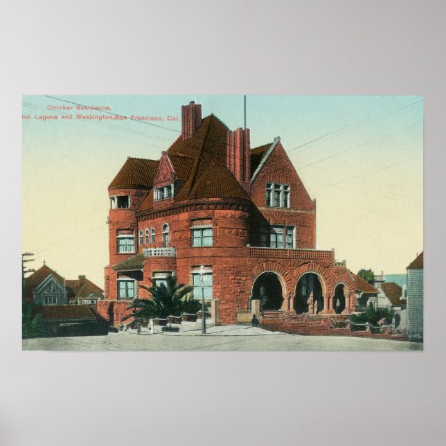 Affiches Vue extérieure de la Résidence Crocker (Devant)