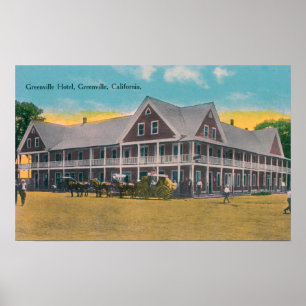 Affiches Vue extérieure de l'hôtel Greenville