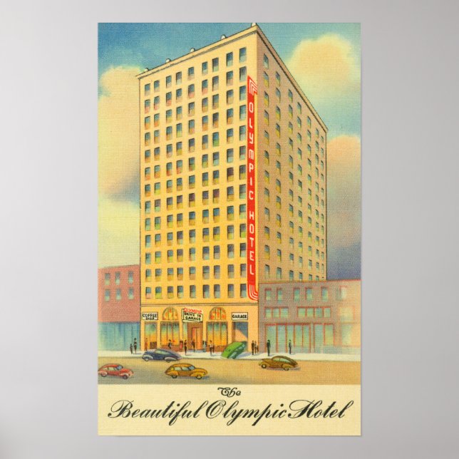 Affiches Vue extérieure de l'hôtel Olympic (Devant)