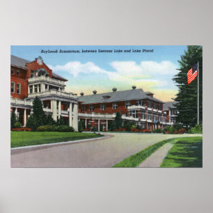Affiches Vue extérieure de sanatorium de Raybrook