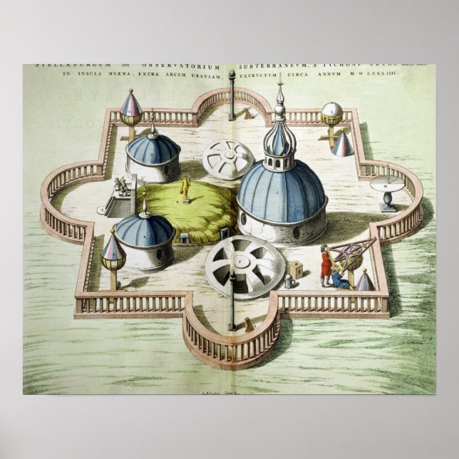 Affiches Vue générale de l'Observatoire (Devant)