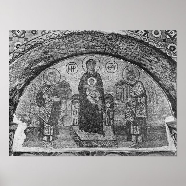 Affiches Vue générale du panneau du vestibule (Devant)