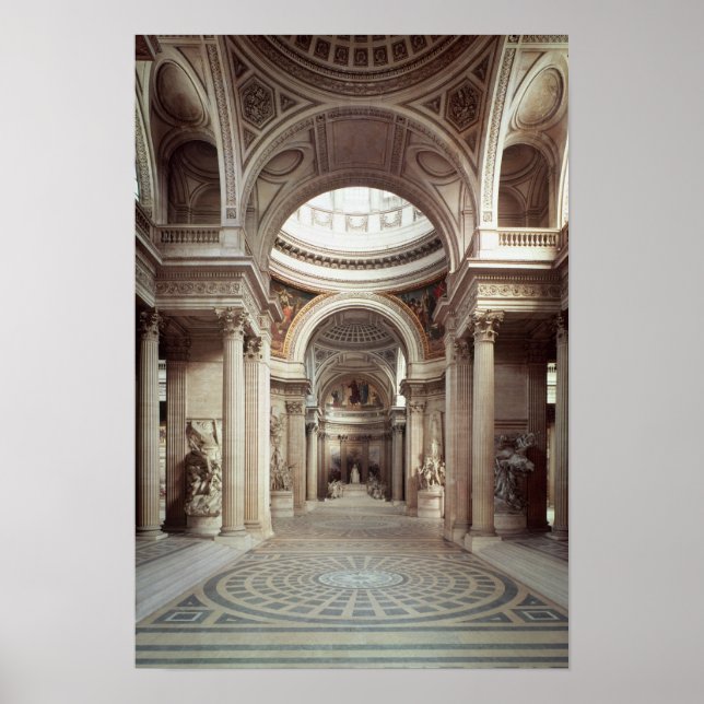 Affiches Vue intérieure, 1764-1812 (Devant)