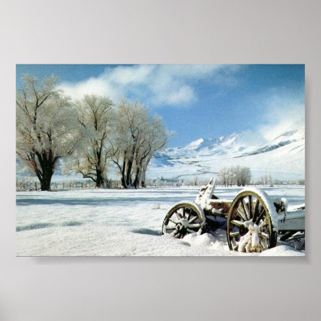 Affiches Vue montagne (Devant)