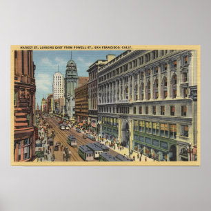 Affiches Vue orientale de St du marché de St de Powell