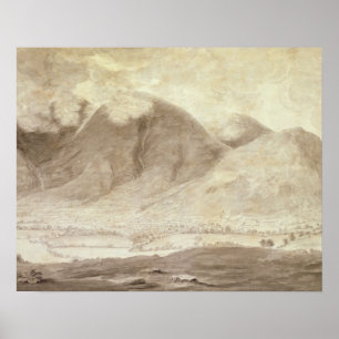 Affiches Vue panoramique de Derwentwater et de Vale de KES