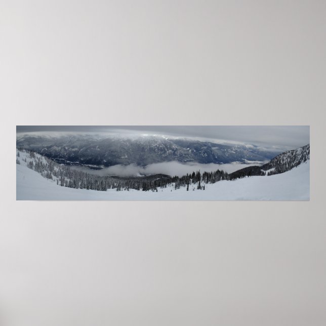 Affiches Vue panoramique Whistler (Devant)