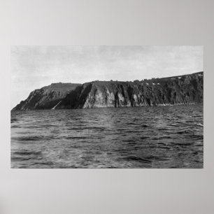 Affiches Vue photographie du Roi d'Island, Alaska