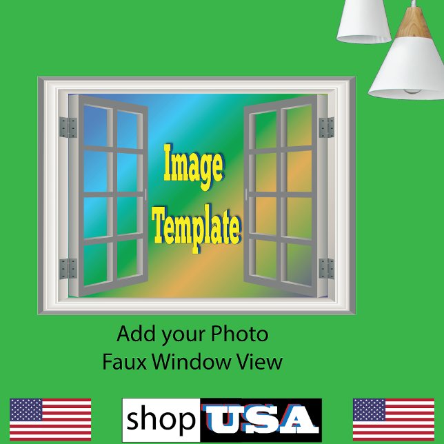 Affiches Vue Spectaculaire de la fenêtre Belle Extraordinai (Créateur téléchargé)