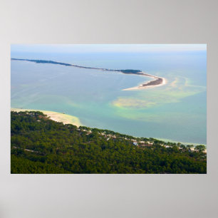 Affiches Vue sur Alligator Point, Floride