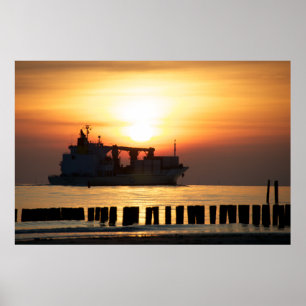 Affiches Vue sur la mer - salutations de la mer