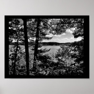 Affiches Vue sur la rivière Wisconsin