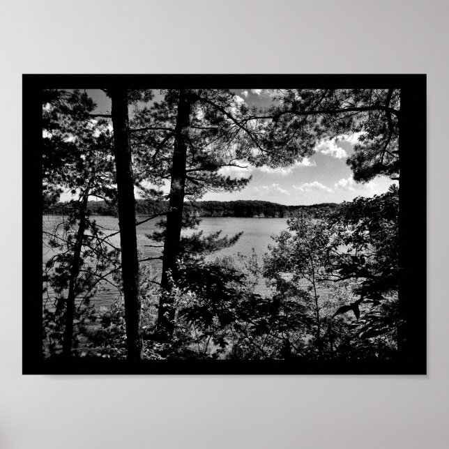 Affiches Vue sur la rivière Wisconsin (Devant)