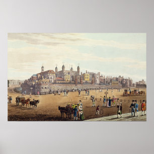 Affiches Vue sur la Tour de Londres