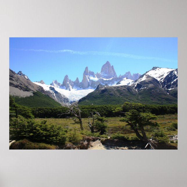 Affiches Vue Sur Le Mont Fitz Roy (Devant)