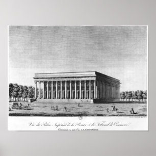 Affiches Vue sur le Palais impérial de la Bourse
